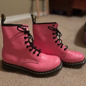 Dr. Martens Pink Boots